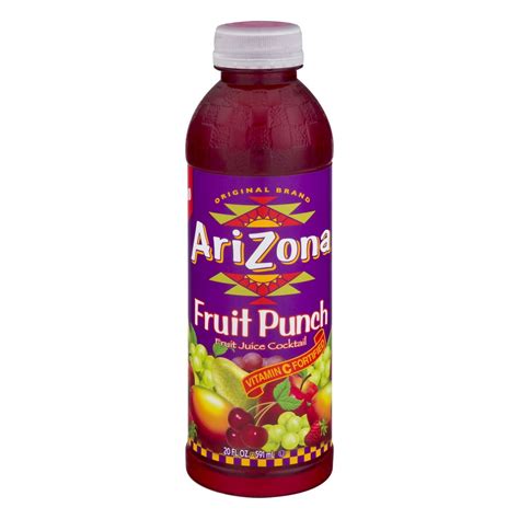 AriZona Fruit Punch, 20 Fl. Oz. - Walmart.com - Walmart.com