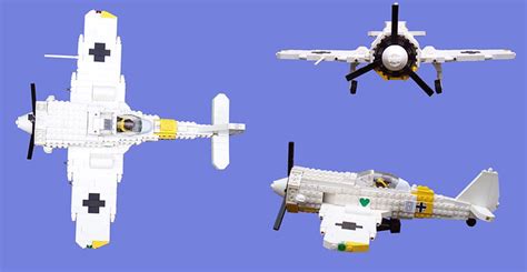 Focke-Wulf fw190 a-4 (4) | For the competition in the lego m… | Flickr