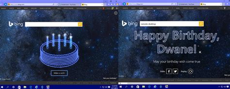 Bing will now wish you a happy birthday with a digital cake | Windows ...