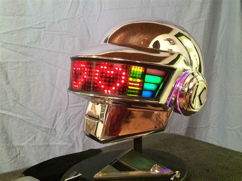 Daft Punk Guy Manuel Led Helmet - NoveltyStreet