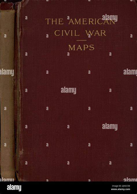 The American Civil War-maps Stock Photo - Alamy