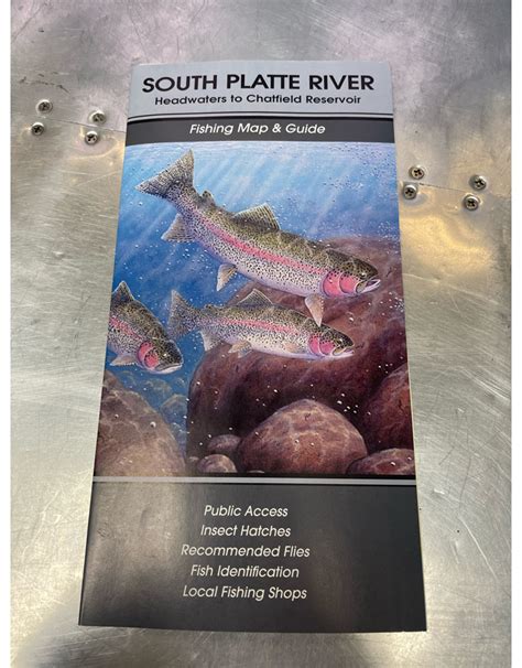 Fly Fish Guide - South Platte River - Fishing Map & Guide - Map ...