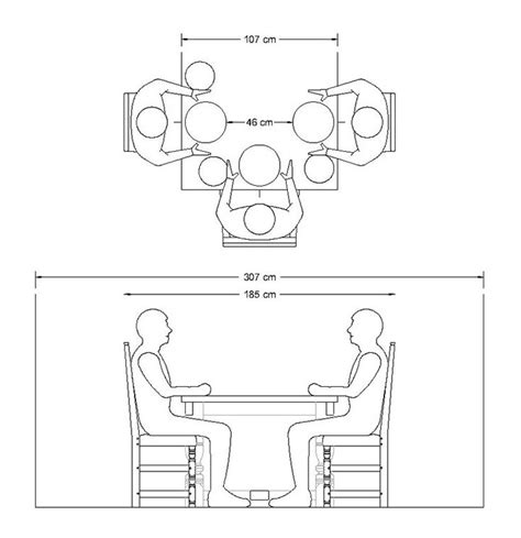 A Guide to Choosing the Ideal Dining Table Width | Dining table ...