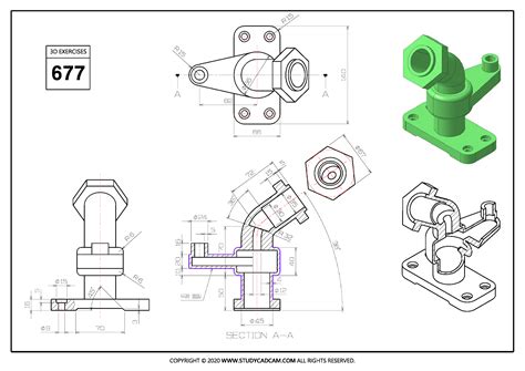 Autocad 3d Drawings For Practice