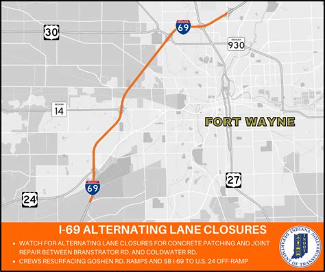 I-69 construction to last until November, INDOT says