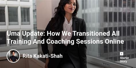 Uma Update: How We Transitioned All Training And Coaching Sessions