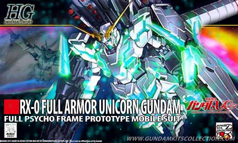 HGUC 1/144 Full Armor Unicorn Gundam custom build - Gundam Kits ...