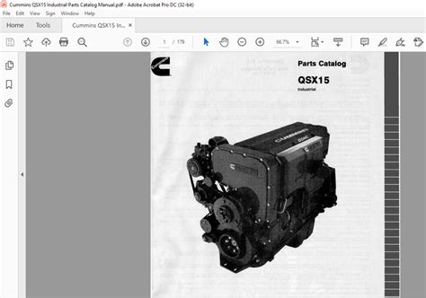 Cummins QSX15 Industrial Parts Catalog Manual - PDF DOWNLOAD - HeyDownloads - Manual Downloads