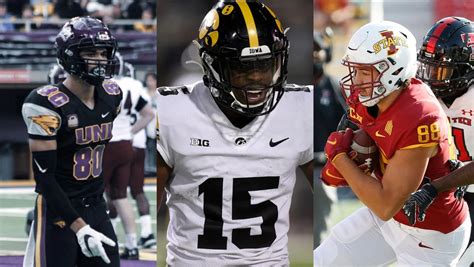 Iowa, Iowa State, and UNI Football Players Headed to the NFL