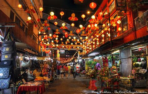 Lantern Lit Chinatown Market in Kuala Lumpur, Malaysia Malaysia Resorts ...