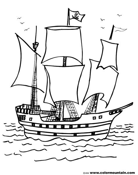 Effortfulg: Ship Coloring Pages