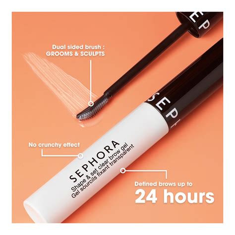 Buy Sephora Collection Shape & Set Clear Brow Gel | Sephora Australia