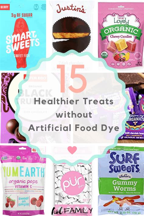 15 Healthier Treats Without Artificial Food Dye | hol FAMILY