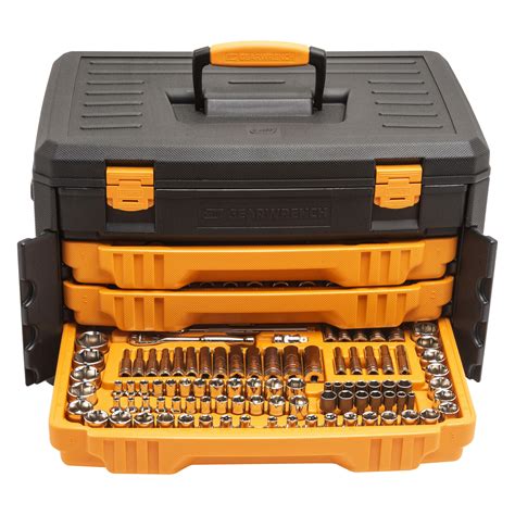 GearWrench® 80966 - 243-piece 6 Point Mechanics Tool Set in 3-Drawer ...