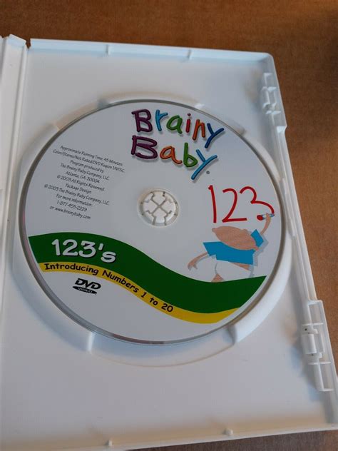 Brainy Baby Teach Your Child 123s DVD Numbers 1 to 20 Classic Edition - DVDs & Blu-ray Discs