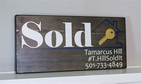 Sold Sign|Realtor Sign|Photo Prop|Real Estate Agent|Buying and Selling|Personalized Realtor Sign ...