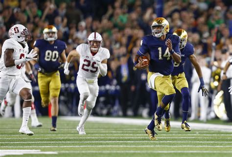 Series Recap: Notre Dame vs. Stanford - One Foot Down