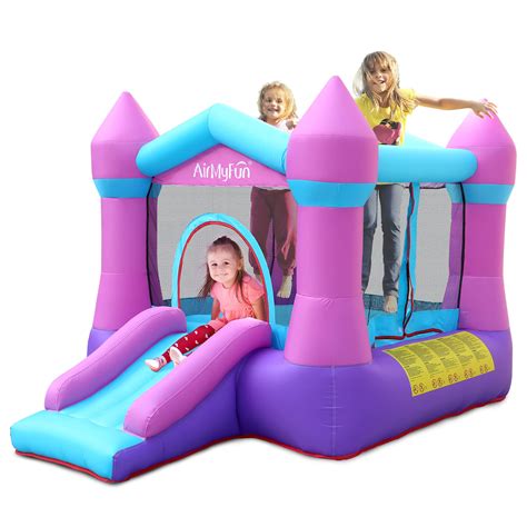 AirMyFun Kids Bounce House with Blower, Inflatable Bouncy Jumping ...