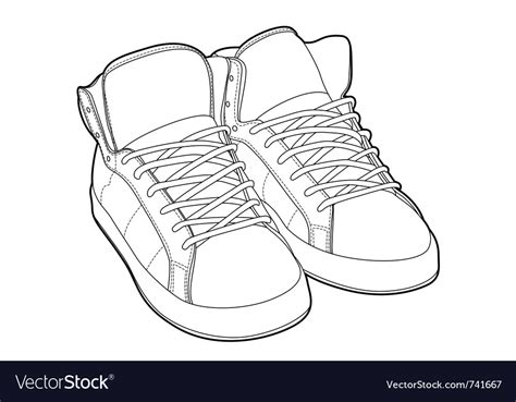 Sneakers #2, Sneakers Svg, Sneakers Outline Svg, Sneakers Shoe Svg, Shoe Png, Svg File For ...