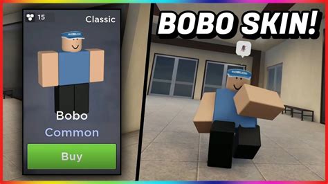 THE NEW BOBO SKIN IN EVADE! - YouTube