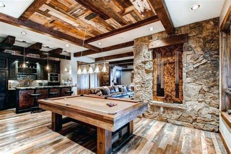 Top 60 Best Rustic Basement Ideas - Vintage Interior Designs