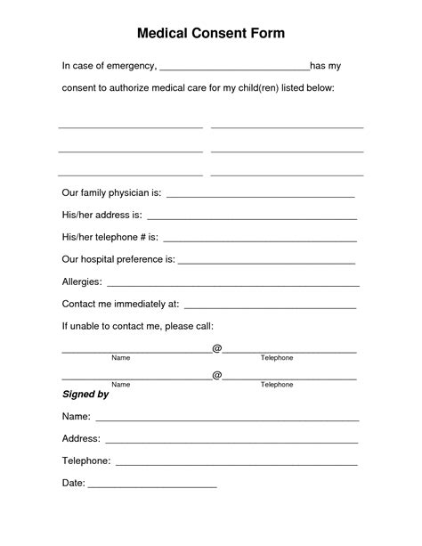 Flu Consent Forms Printable Uk - Austins Store