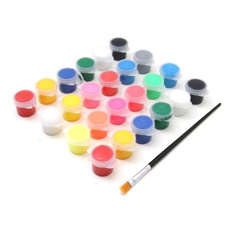 Acrylic Paint Pots 25 Pieces | Hobbycraft