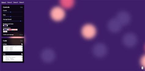 Animated CSS Background Generator | wweb.dev