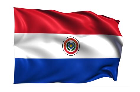 paraguay ondeando bandera fondo transparente realista 15309645 PNG