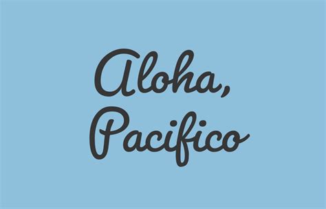 How to Use Pacifico: a Casual Script Font Looking Retro and Relaxed ...