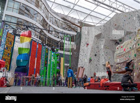 Edinburgh International Climbing Arena Ratho, Scotland, UK Stock Photo - Alamy