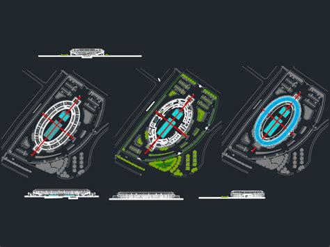 Semi-olympic swimming pool design in AutoCAD | CAD (14.32 MB) | Bibliocad