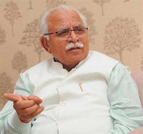 Haryana CM Manohar Lal Khattar back in Chandigarh after recovering from ...