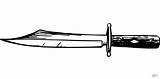 Vintage Knife coloring Page  Free Printable Coloring Pages sketch template