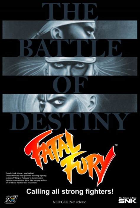 Fatal Fury - Official Poster/Box Artwork