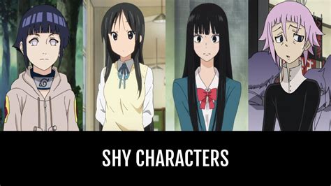 Shy Quiet Anime Characters