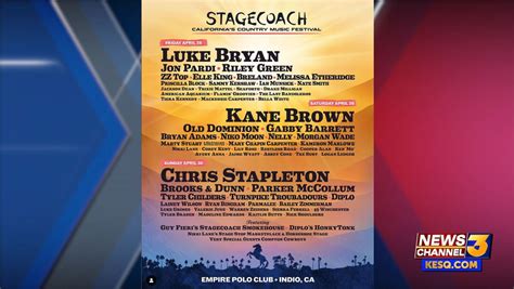 Stagecoach Nation Music Competition 2023 Lineup Dropped; Occasion passes on sale Friday - Tech ...