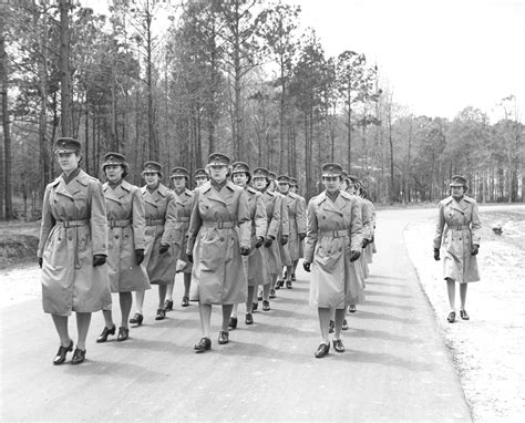 Women Marine Officers Marching at Camp Lejeune – Women of World War II