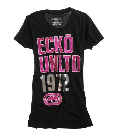 Ecko Unltd. - Ecko Unltd. Womens 1972 Crw Nk Graphic T-Shirt - Walmart.com - Walmart.com