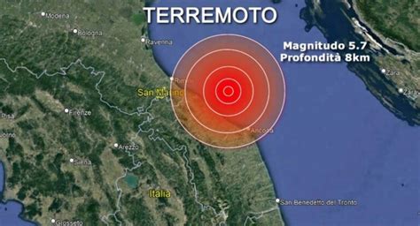 Terremoto Italia oggi: la scossa più forte 5.7 - Napoli ZON