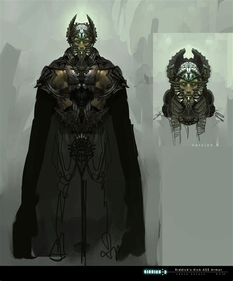 RIDDICK Necro-Armor Concept Art