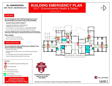 Evacuation Plans – Environmental Health & Safety | The University of ...