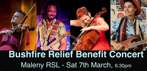 Bushfire Relief Benefit Concert | Maleny District Sport and Recreation Club Inc
