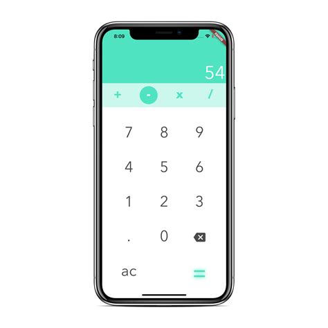 An elegant calculator app written in Flutter | Mobile App Development