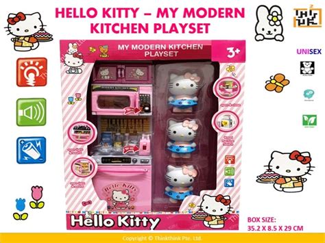 Hello Kitty Mini Kitchen Set , Hobbies & Toys, Toys & Games on Carousell