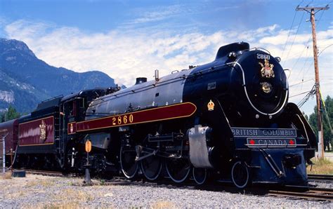 Royal Hudson Steam Locomotive. Made in Montreal Canada in 1937 ...