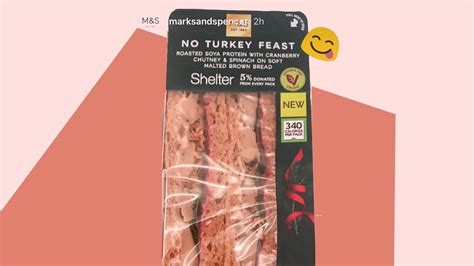 Vegan 'No Turkey Feast' Christmas Sandwich Launches at Marks & Spencer Supermarkets