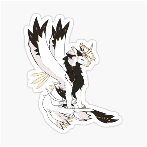 "Aereis - Creatures of Sonaria" Sticker for Sale by Luxuria-sins | Redbubble