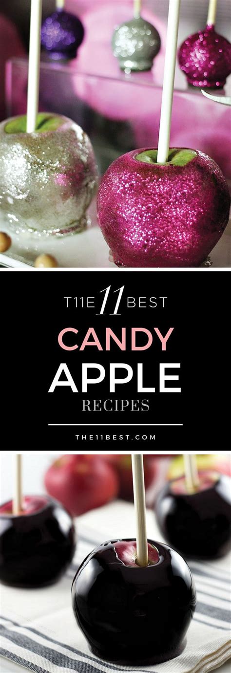 The 11 Best Candy Apple Recipes | Candy apple recipe, Halloween party desserts, Apple recipes