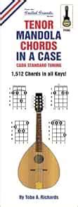 Tenor Mandola Chords In A Case: CGDA Standard Tuning 1, 512 Chords In All Keys! (Fretted Friends ...